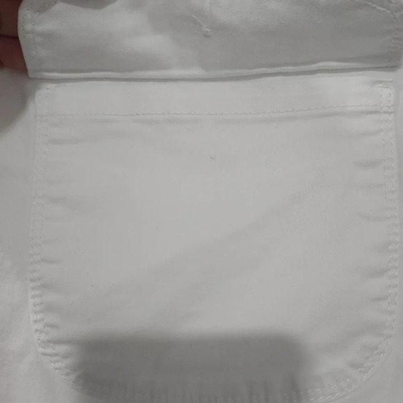 Gloria Vanderbilt Shell White Marion Cargo Shorts in Size 18 - Picture 9 of 12